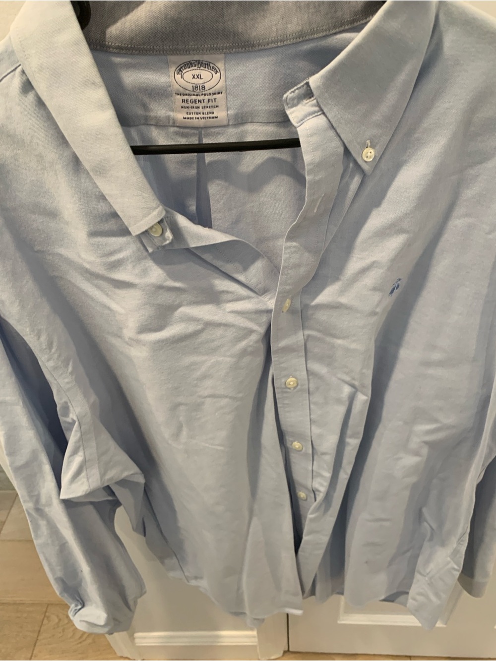 Brooks Brothers Light Blue Button-Down Oxford Shirt
